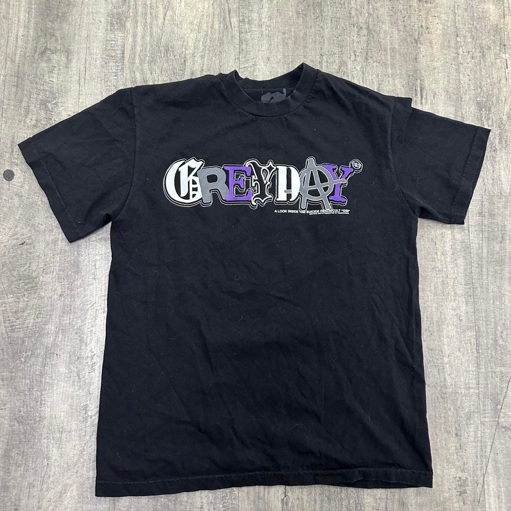 G59 Records 2023 Grey Day Tour shirt "Your Soul is About to be Recycled" Sz Med